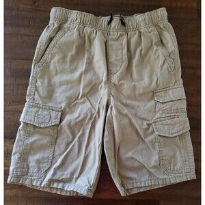 NWOT Plugg Co. Boy's Khaki Cargo Shorts - Size M (8-10)